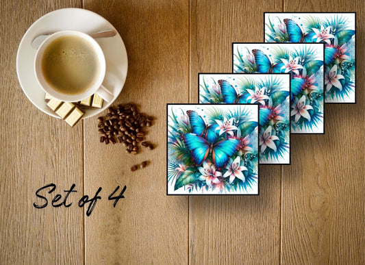 Drink Coasters- Butterflies