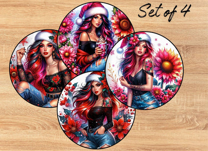 Drink Coaster-  Christmas Collection
