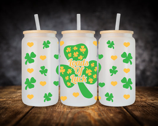 Glass Can-St. Patrick's Day