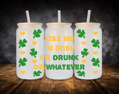 Glass Can-St. Patrick's Day