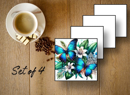 Drink Coasters- Butterflies