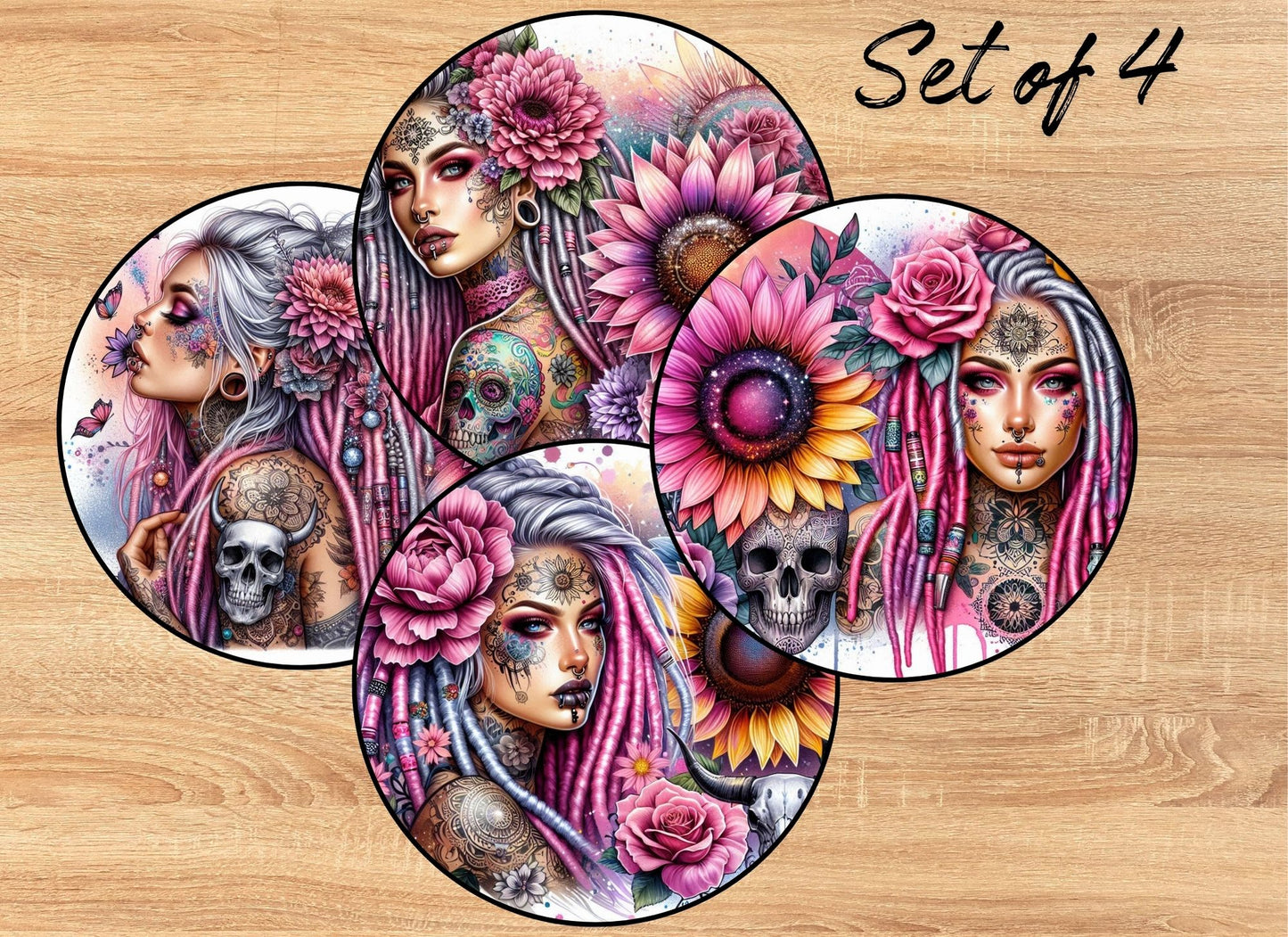 Drink Coaster- Sugar Skull Collection