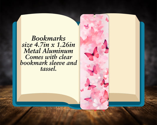 Bookmarks W/Butterflies