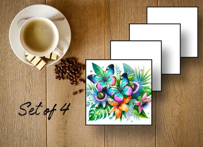 Drink Coasters- Butterflies