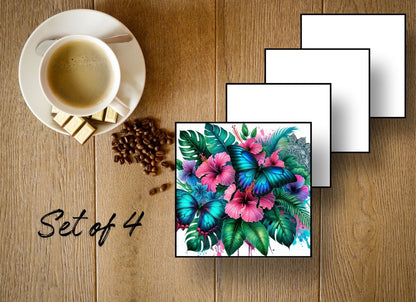 Drink Coasters- Butterflies