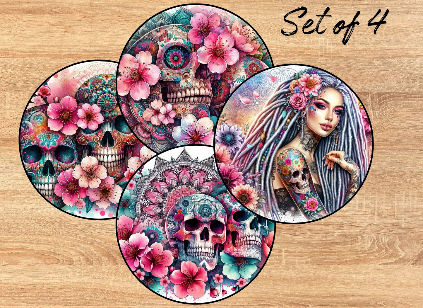 Drink Coaster- Sugar Skull Collection