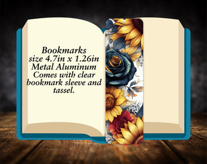 Bookmarks-Abstract Sunflowers