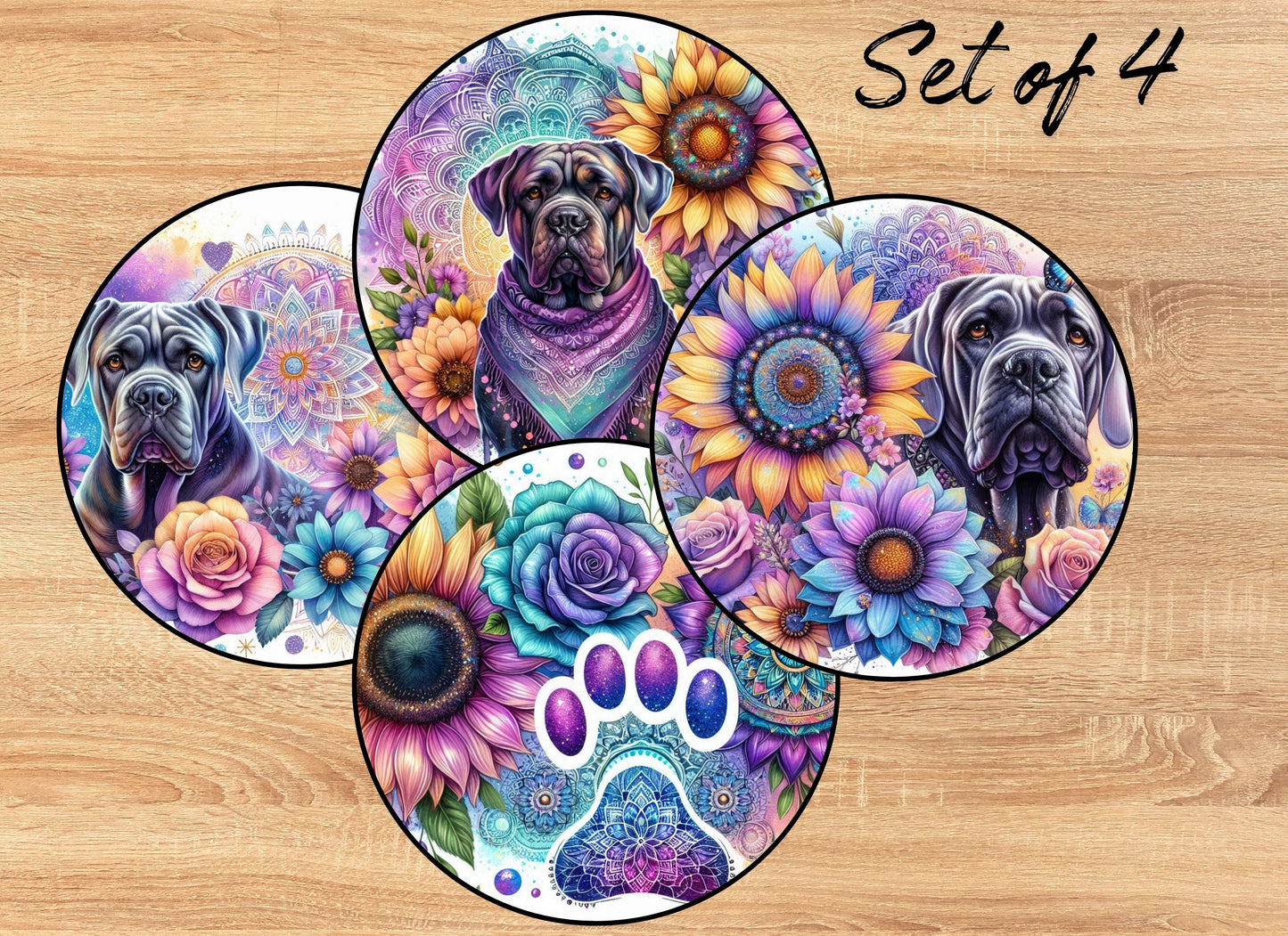 Drink Coaster- Dogs