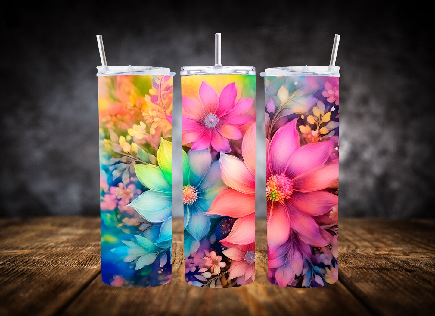 20oz Tumbler- Dreamy Floral Collection