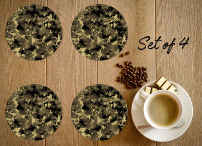 Drink Coaster- Army Print
