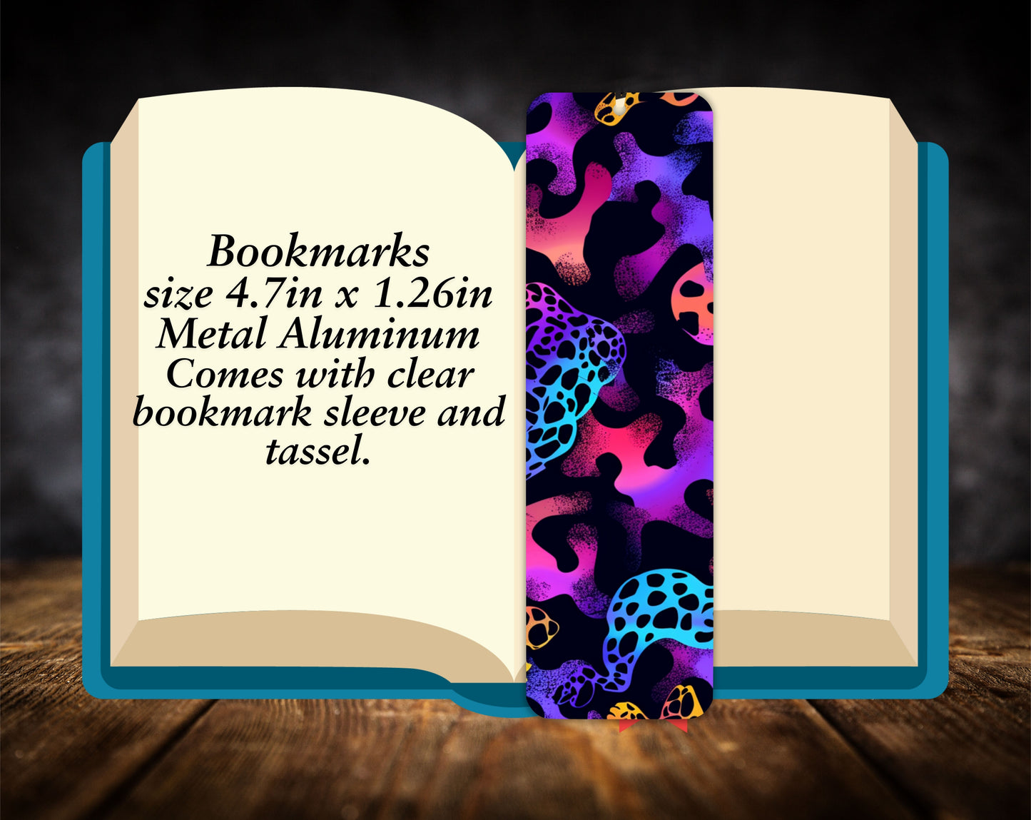 Bookmarks-Leopard Print