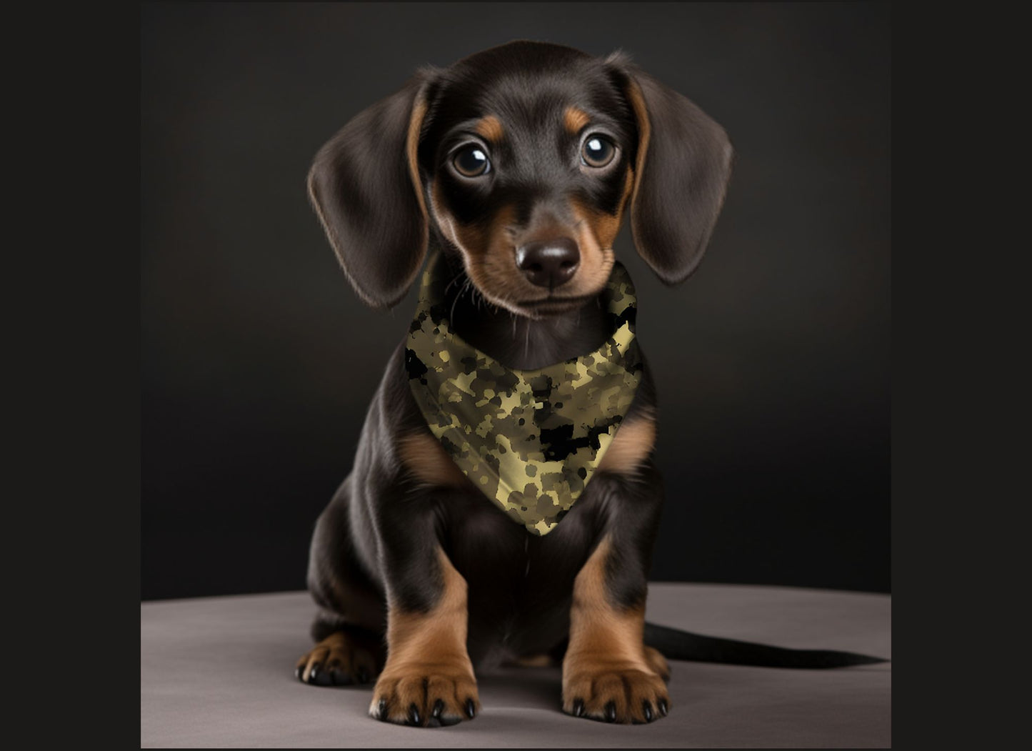 Dog Bandanas-Camouflage Designs