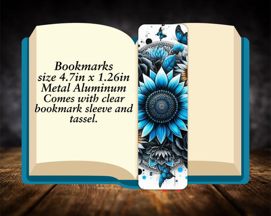 Bookmarks-Abstract Sunflowers