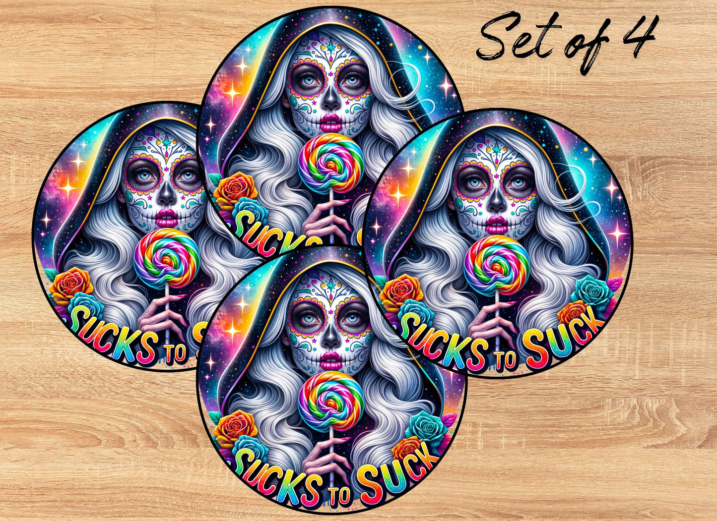 Drink Coaster- Sugar Skull Collection