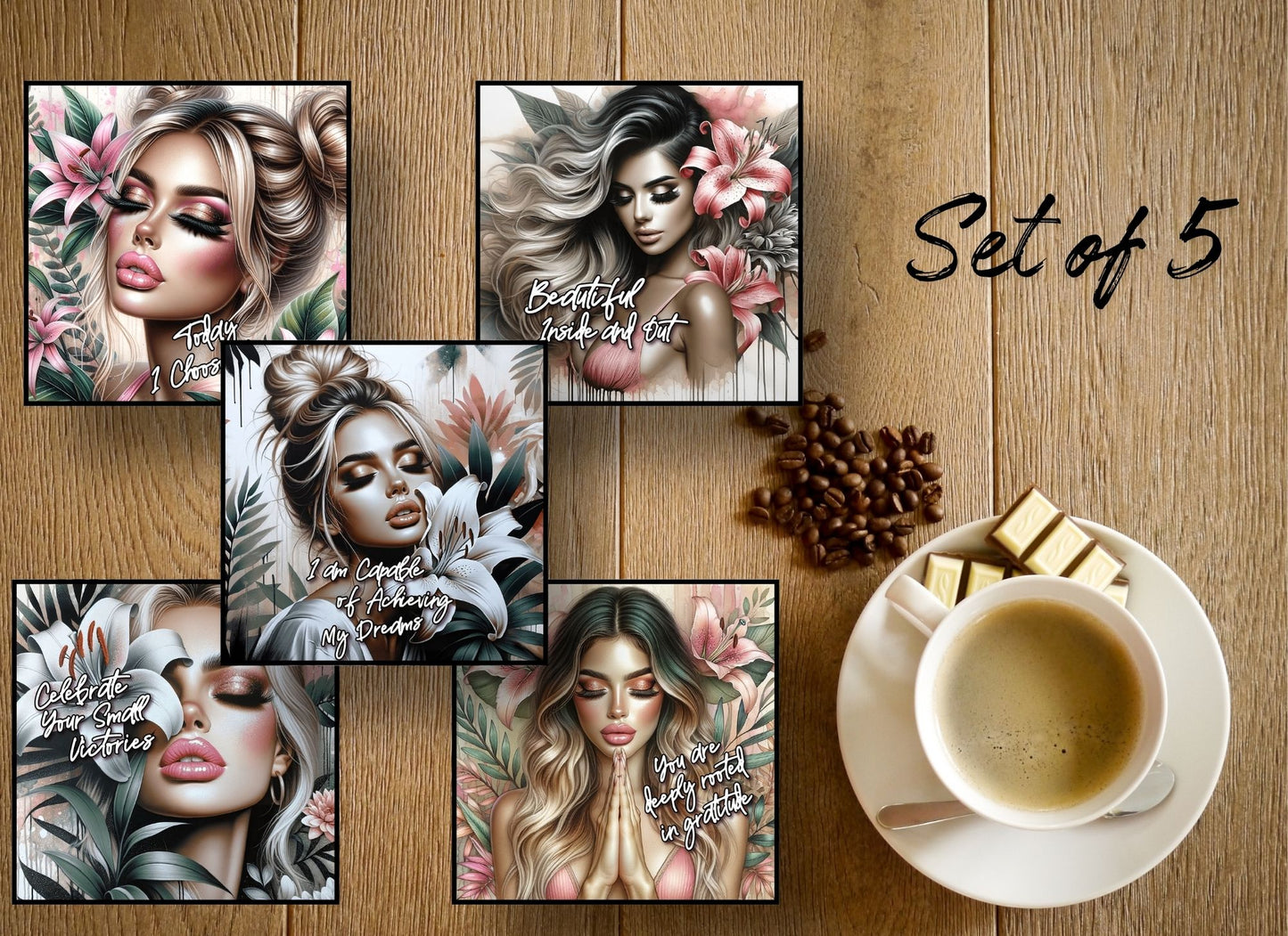 Drink Coasters- Woman Affirmations