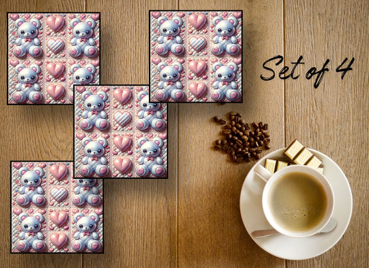 Drink Coasters- Bears