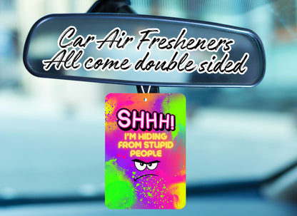 Car Air Fresheners- Sarcasm