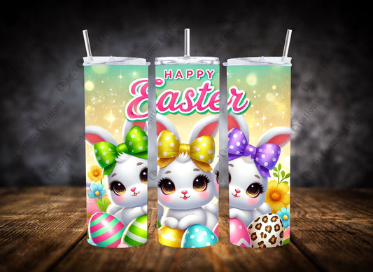 20oz Tumbler Happy Easter