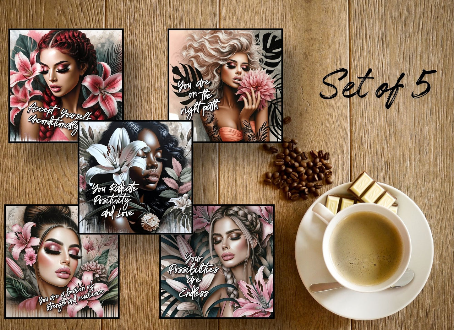 Drink Coasters- Woman Affirmations
