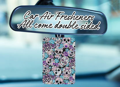 Car Air Fresheners- Skull Madness