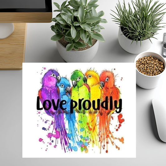 Mouse Pad- Love Proudly