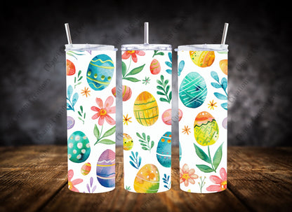 20oz Tumbler Fancy Easter Eggs