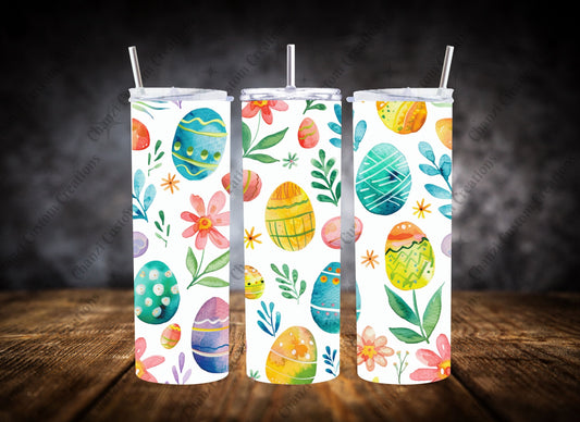 20oz Tumbler Fancy Easter Eggs