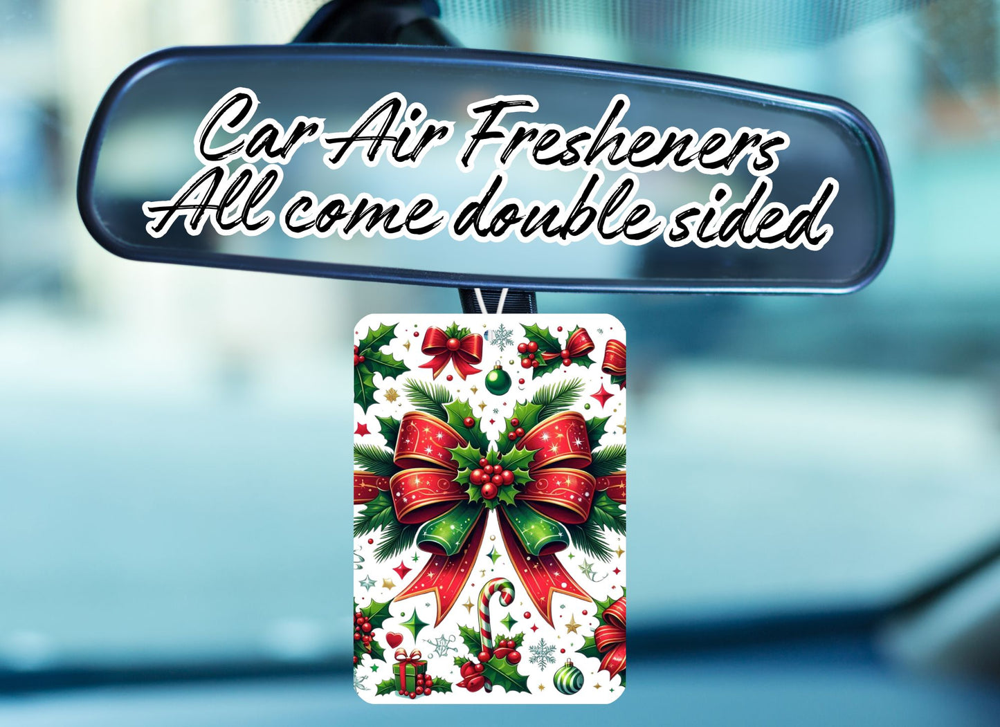 Car Air Fresheners Holiday Cheer