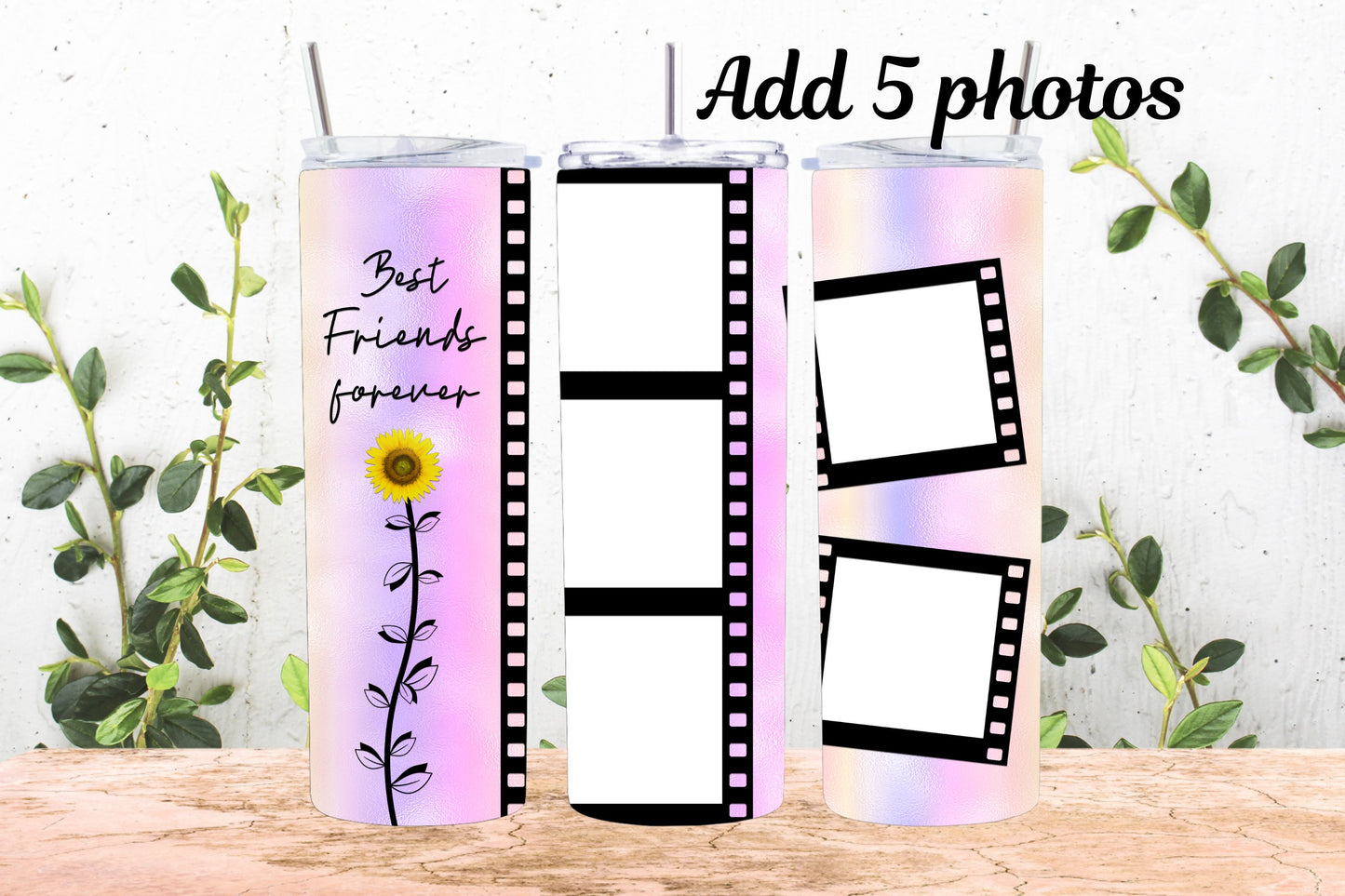 20oz Photo Tumbler Best Friends Forever 5