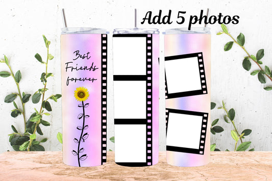 20oz Photo Tumbler Best Friends Forever 5