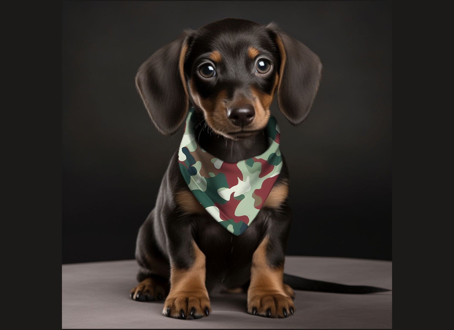 Dog Bandanas-Camouflage Designs