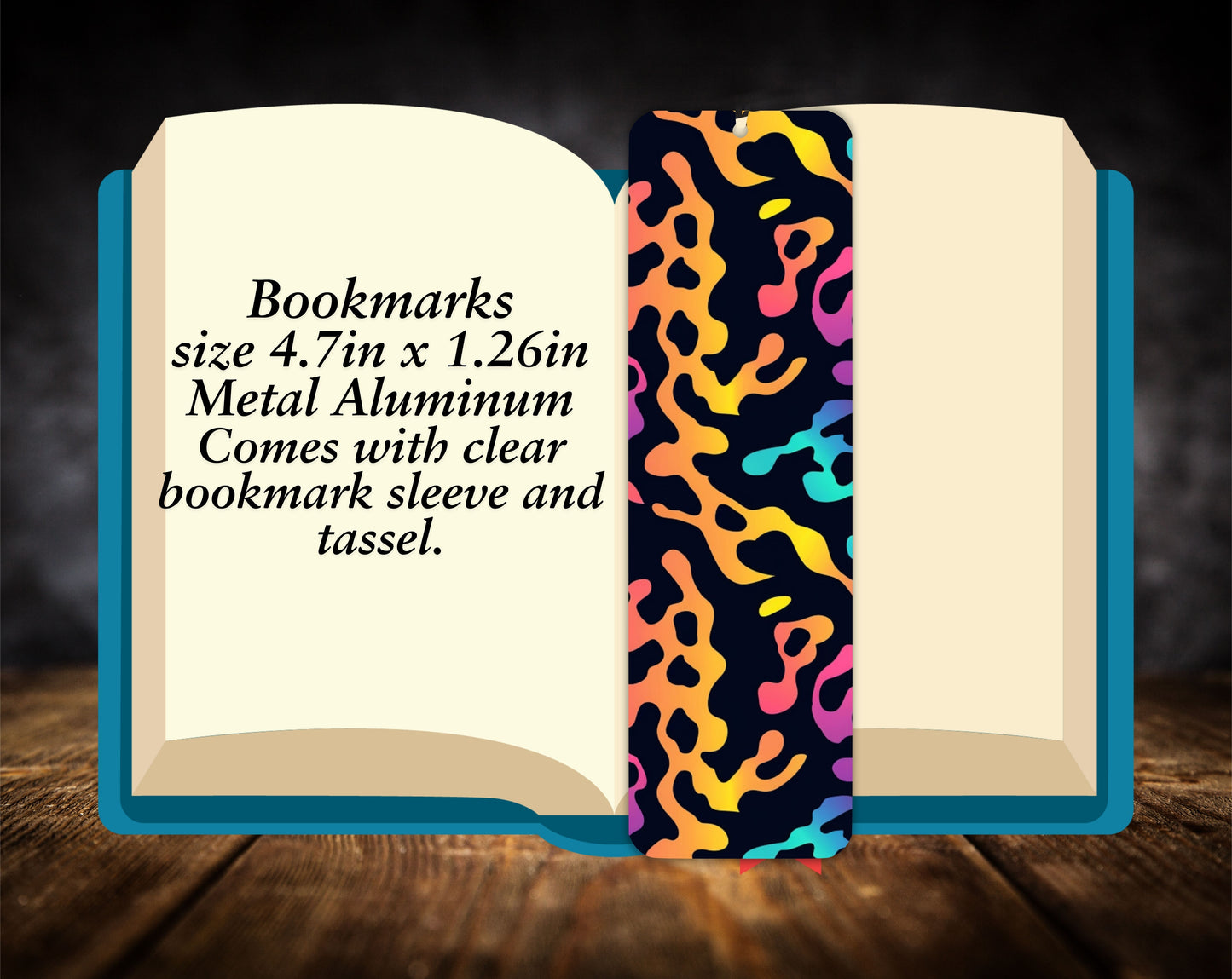 Bookmarks-Leopard Print
