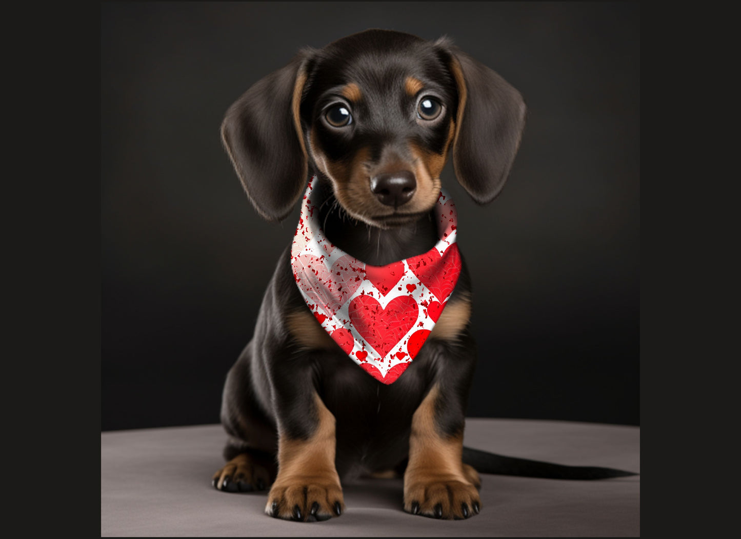 Dog Bandana-Total Eclipse Of The Heart  Multi