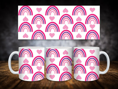 Coffee Mugs-Rainbows