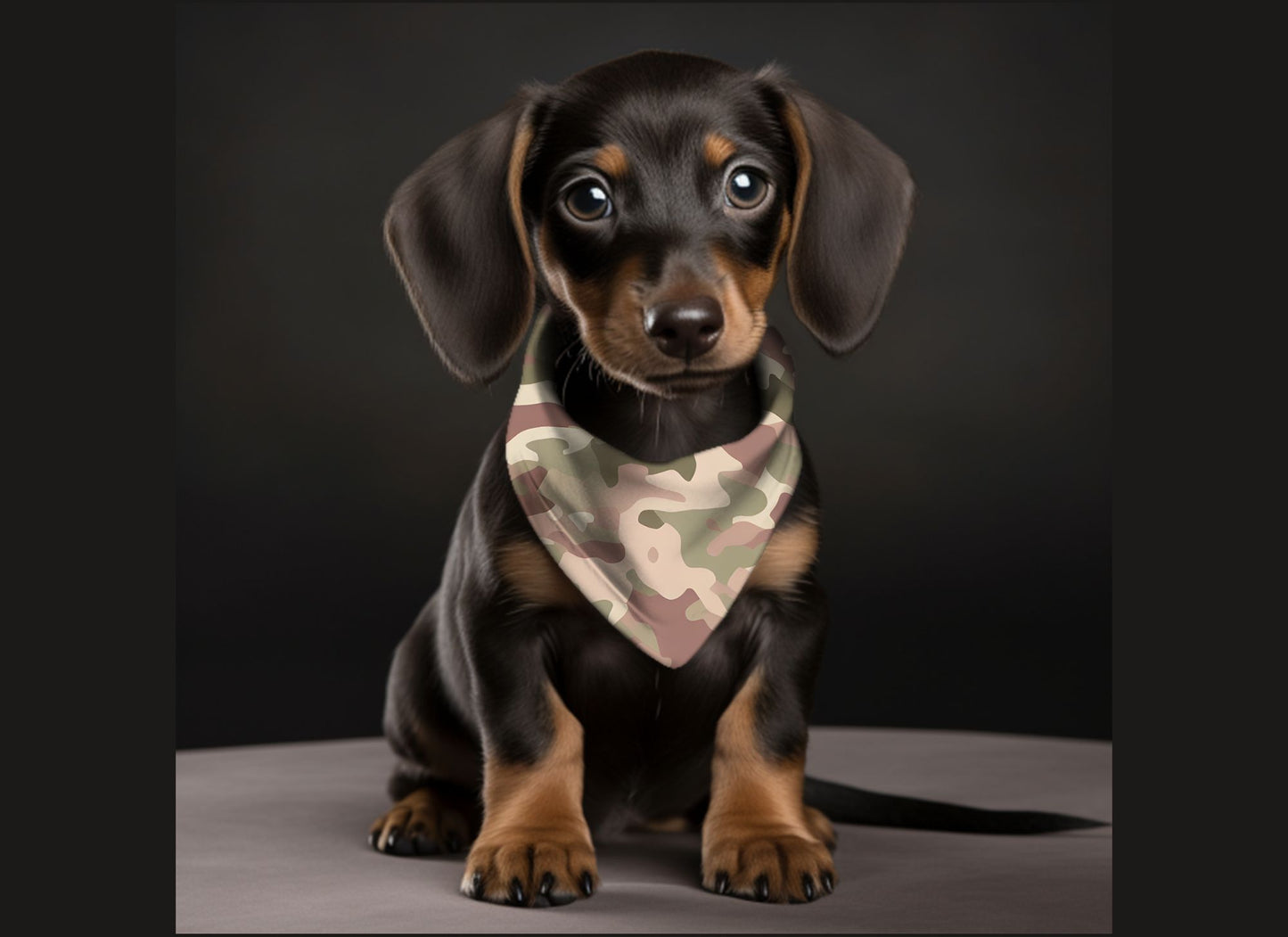 Dog Bandanas-Camouflage Designs