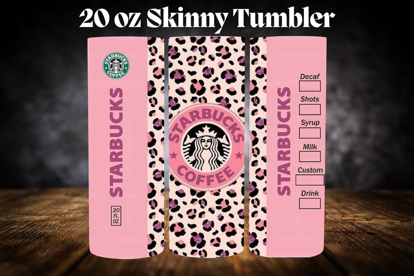 20oz Tumbler- Coffee House Collection