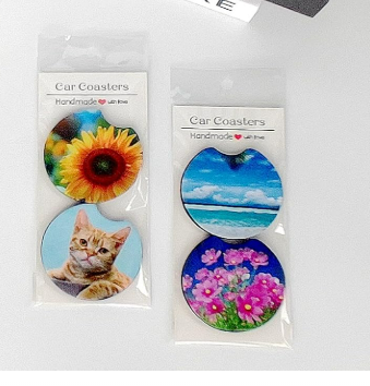 Car Coasters- Make A Statement Multi