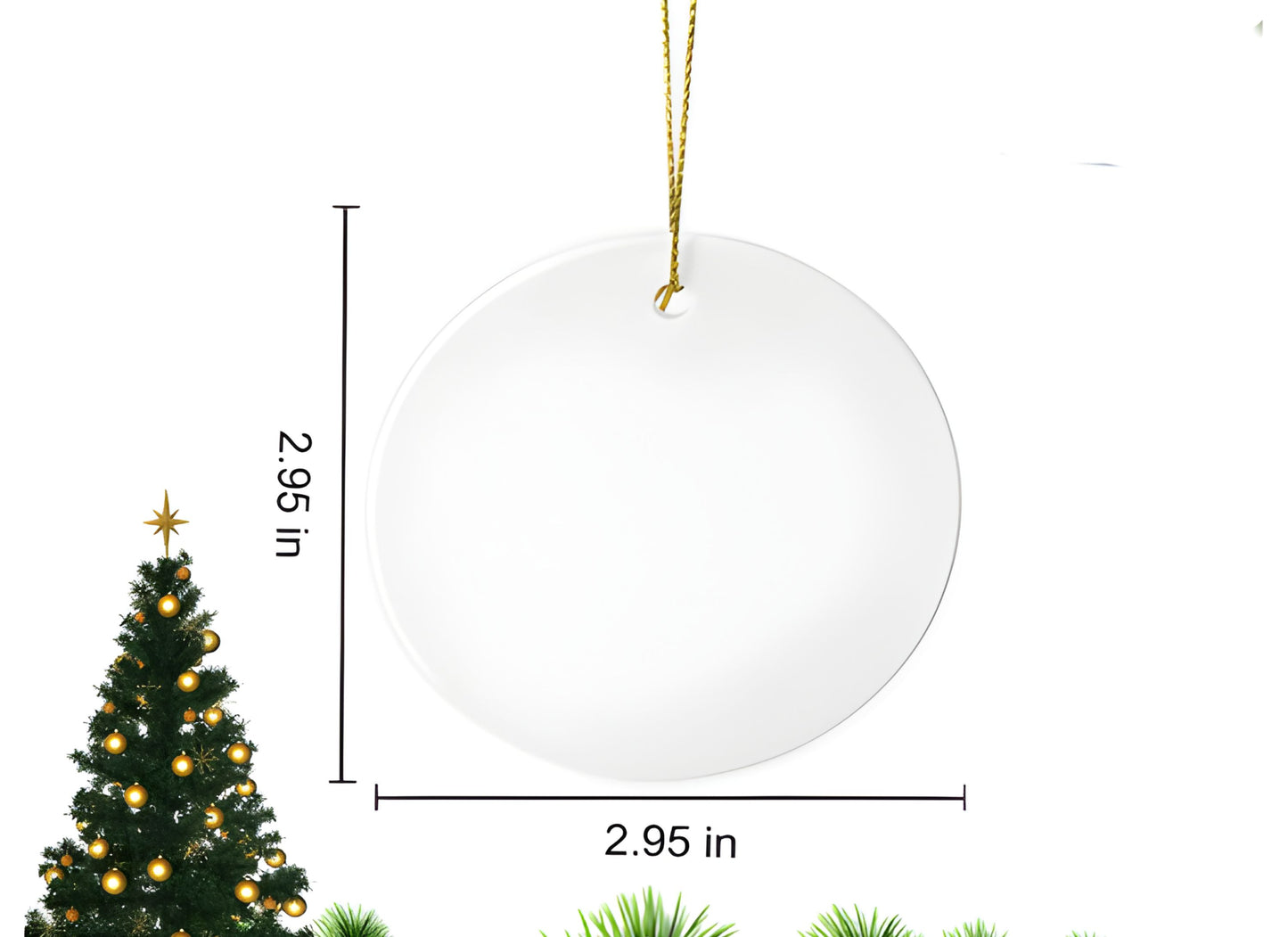 Christmas Ornament colorful tree