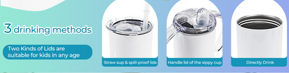 Sippy Cup- Ombre Sparkle W/Name