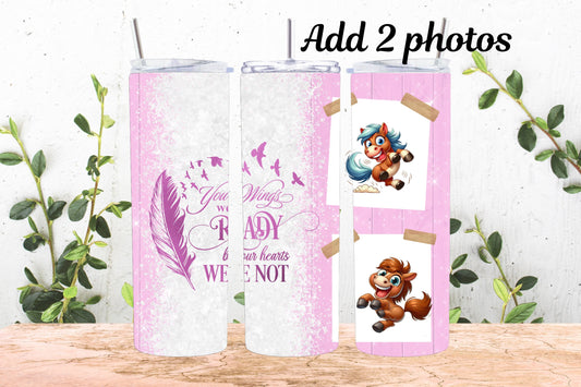 20oz Photo Tumbler Personalized Photo Memorial 2