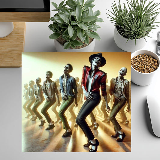 Mouse Pad-MJ Zombie Dance