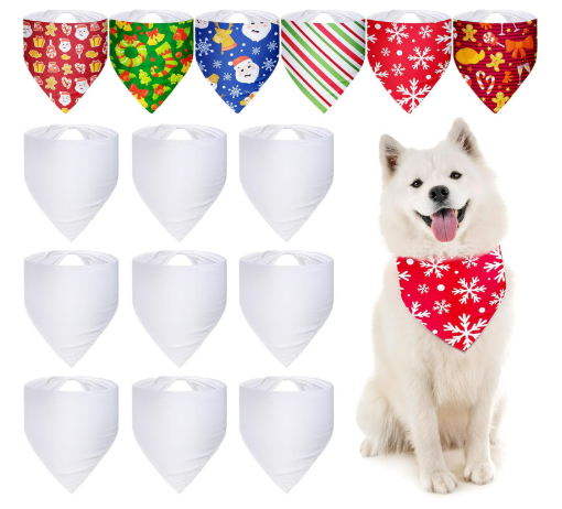 Dog Bandana-Ombre & Glitter Multi