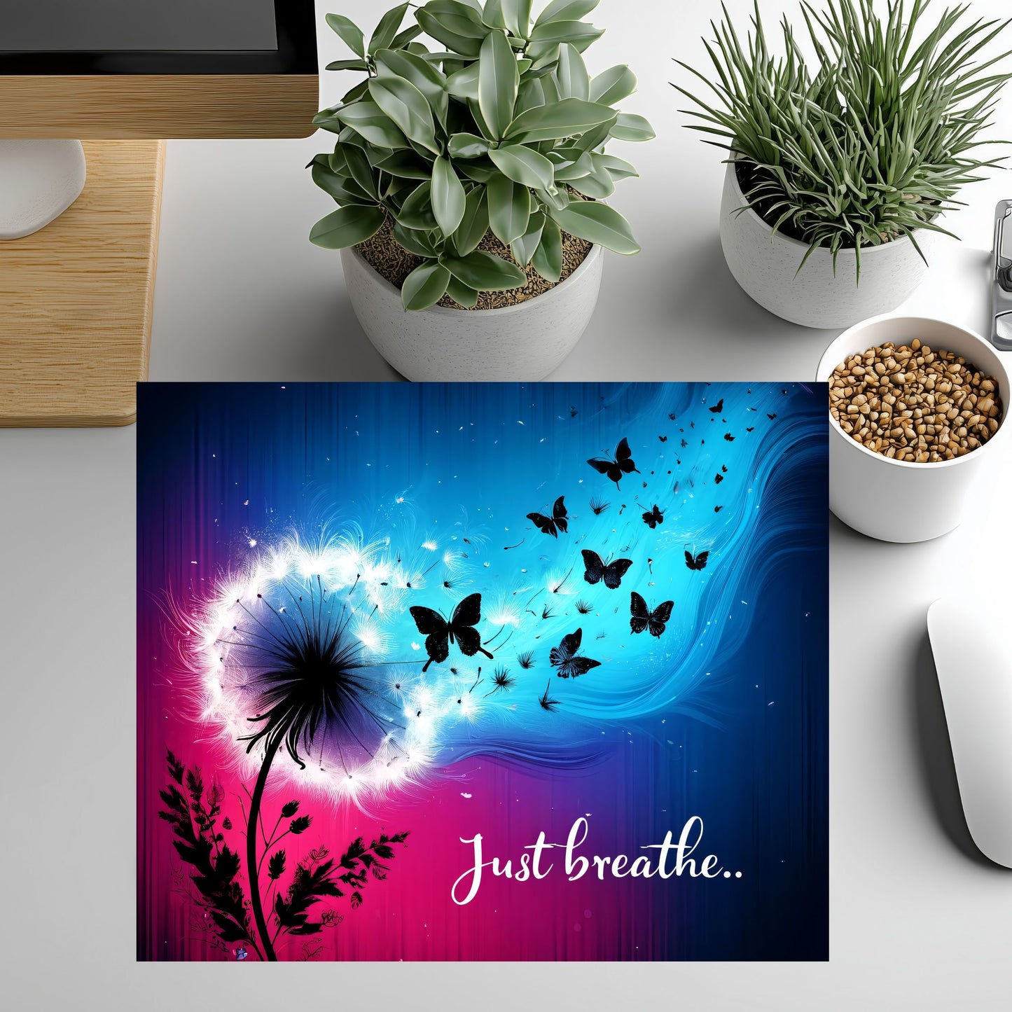 Alfombrilla de ratón - Just Breathe