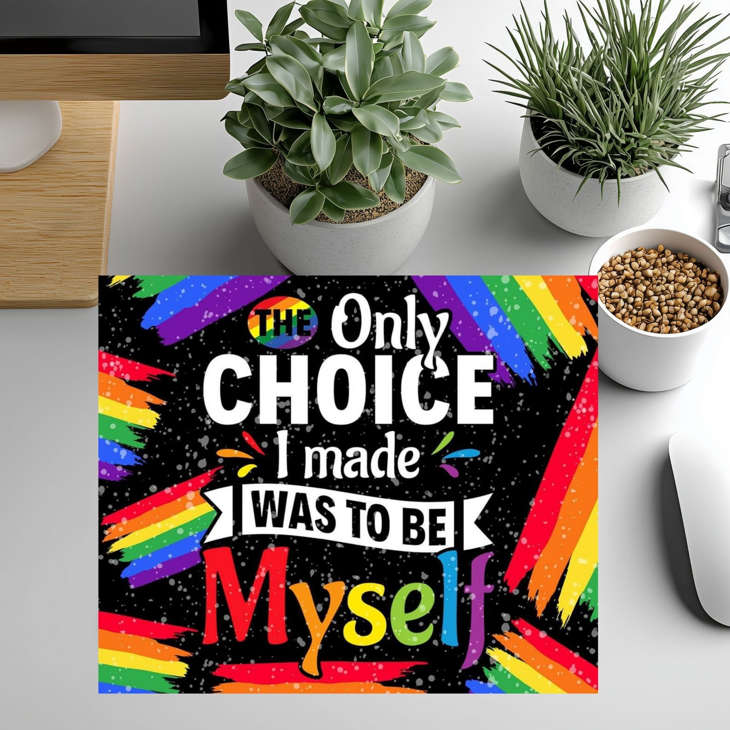 Mouse Pad-Only Choice I Made