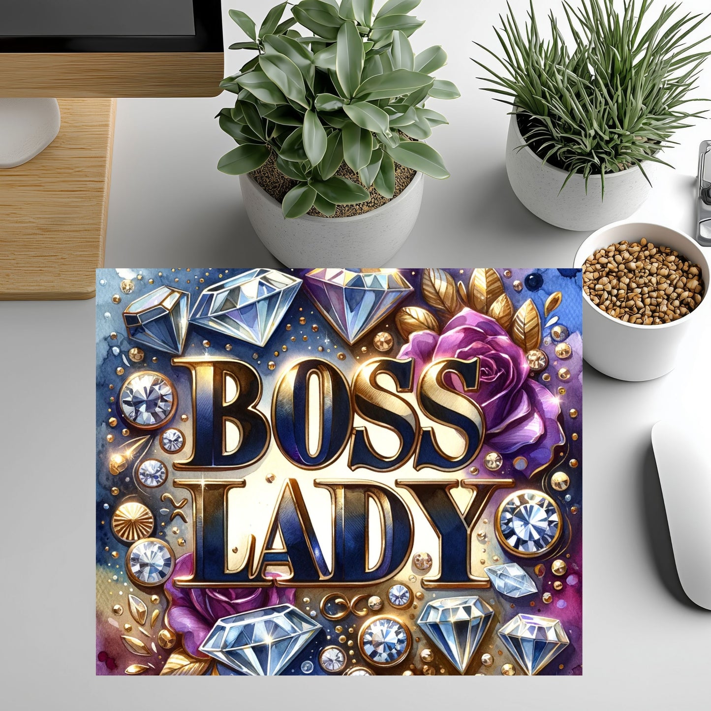 Mouse Pad-Boss Lady